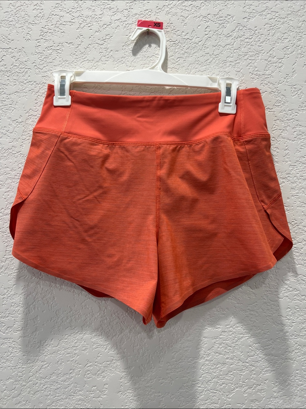 Athleta Coral Orange Athletic Shorts